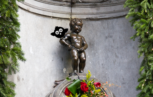 Manneken Pis en résine – Statue déco belge et humoristique