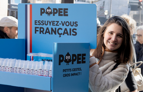popee marque papiers hygiene