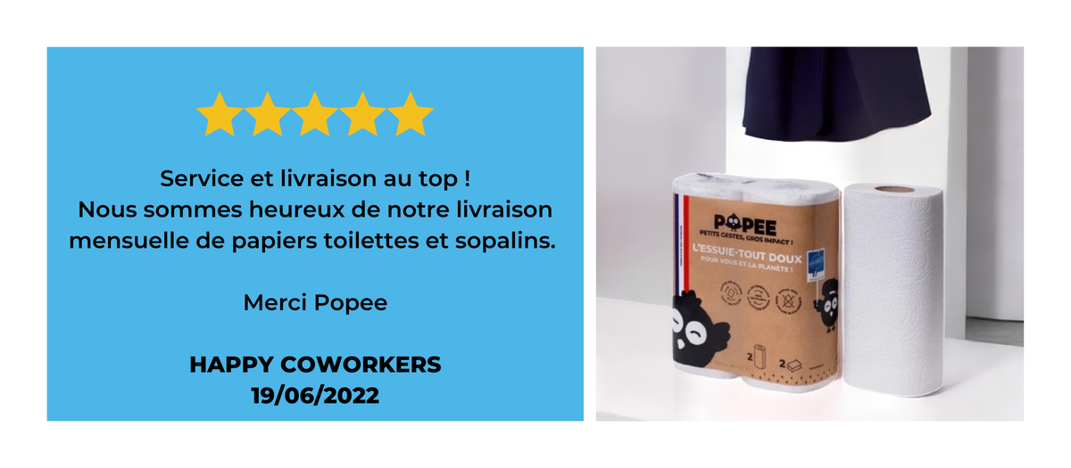 Essuie-tout écologique Popee