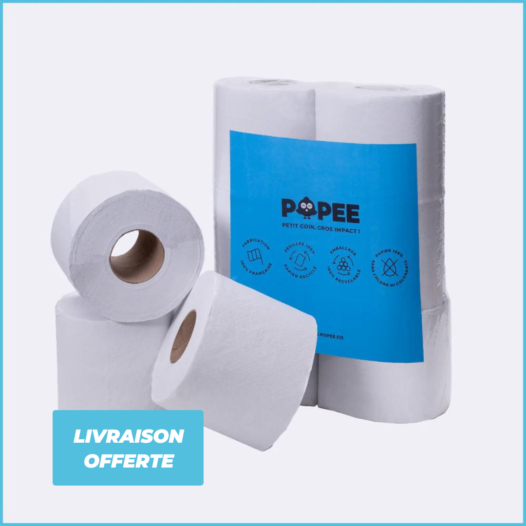 Papier toilette Compact Popee