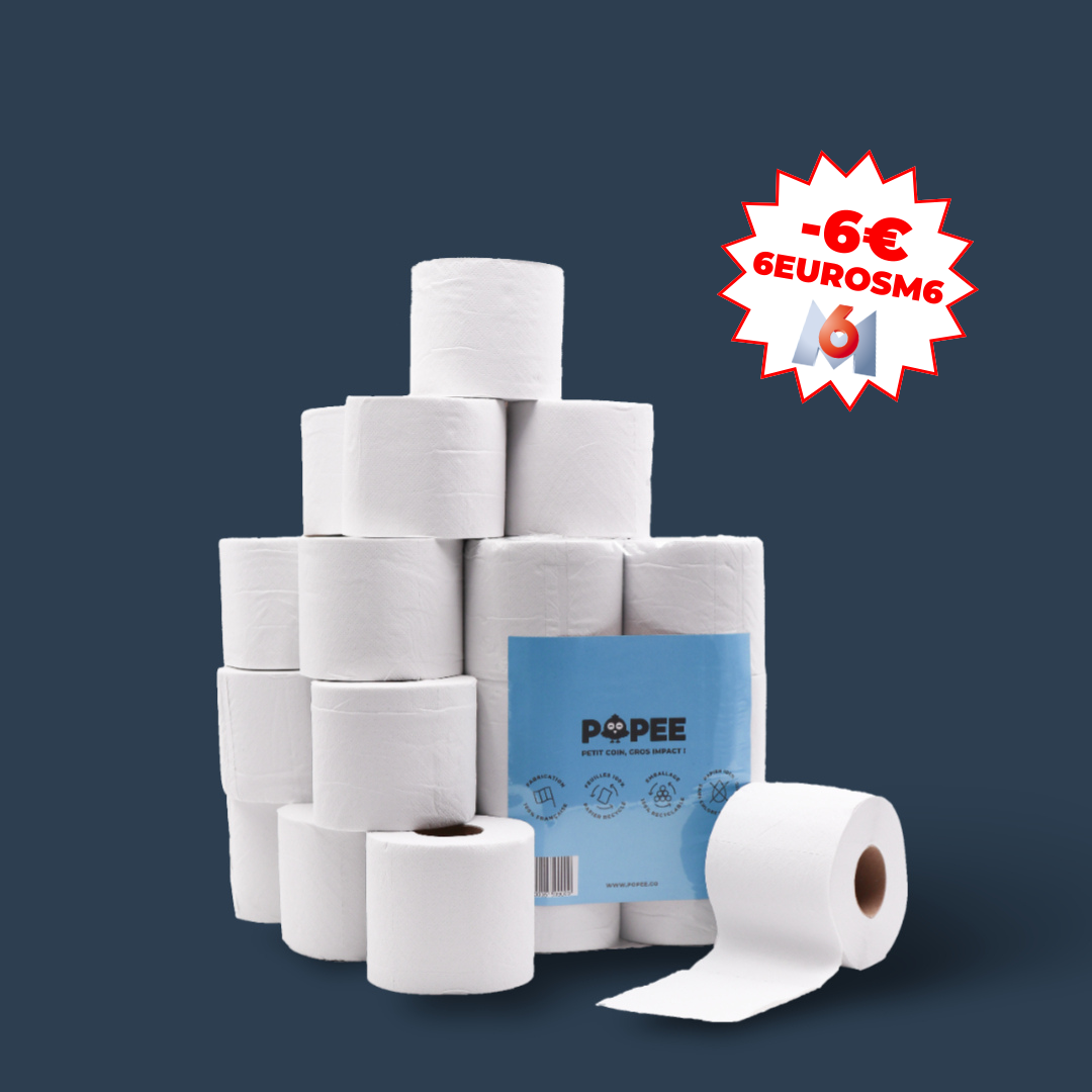 PAPIER TOILETTE COMPACT - Lot de 72 rouleaux