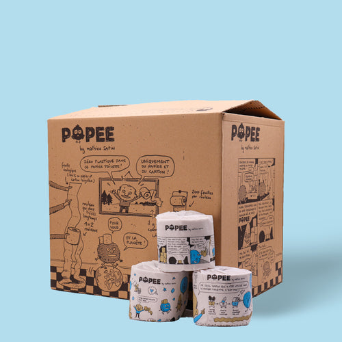 PAPIER TOILETTE Zéro plastique - 48 rouleaux