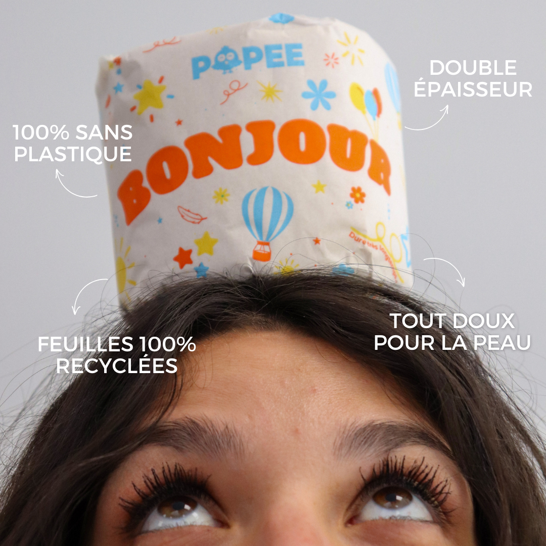 Rouleau de papier toilette MBB - les 3 - Kit d'essai