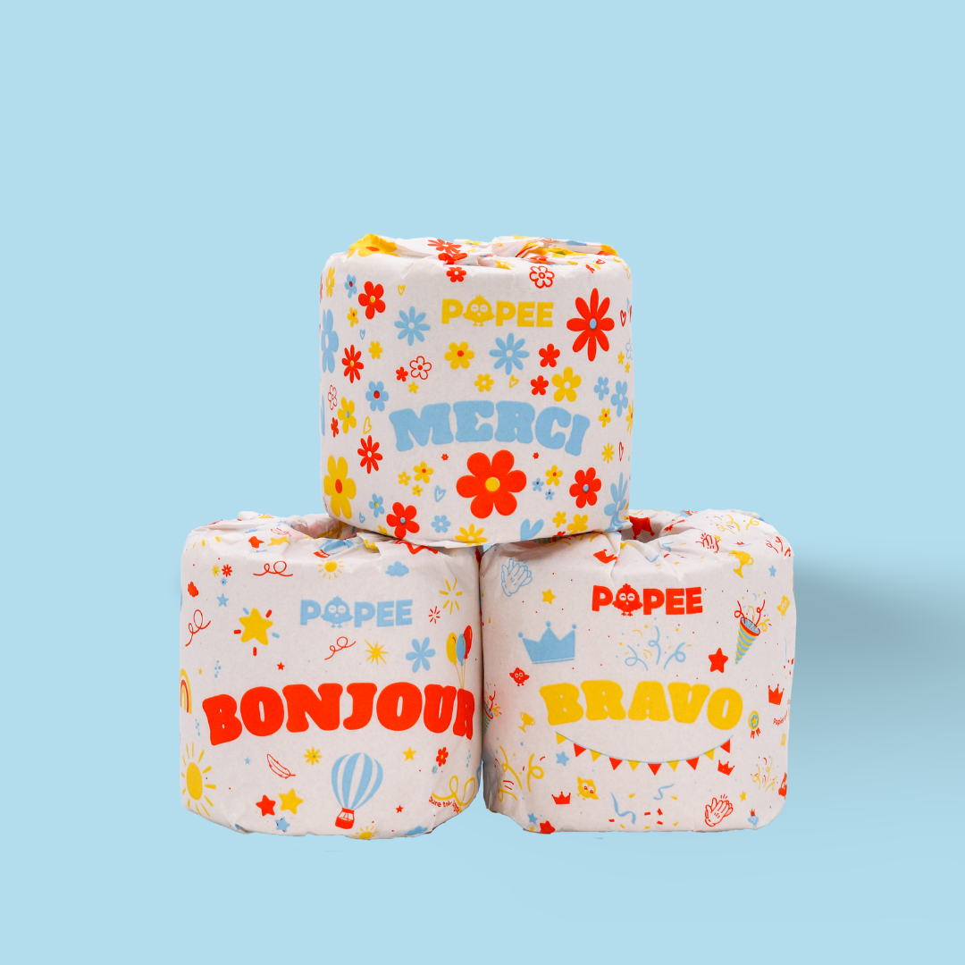 Rouleau de papier toilette MBB - les 3 - Kit d'essai