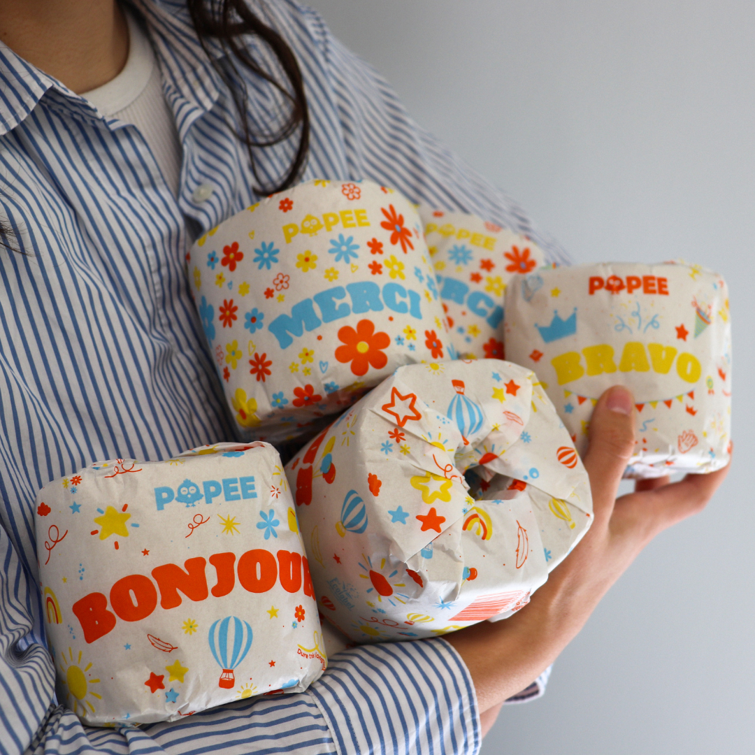 Rouleau de papier toilette MBB - les 3 - Kit d'essai