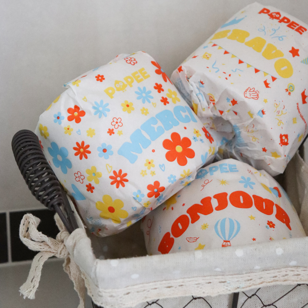 Rouleau de papier toilette MBB - les 3 - Kit d'essai