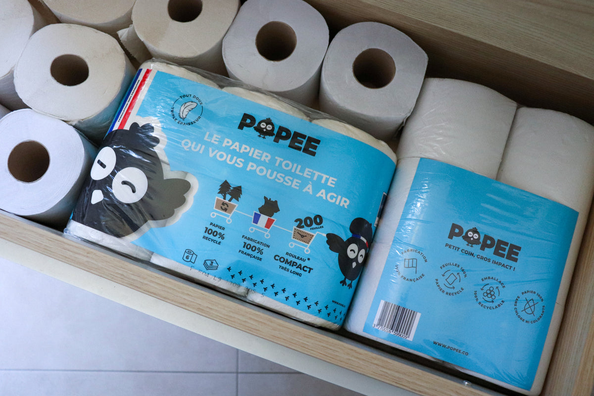 papiers toilettes écologiques compact ou confort