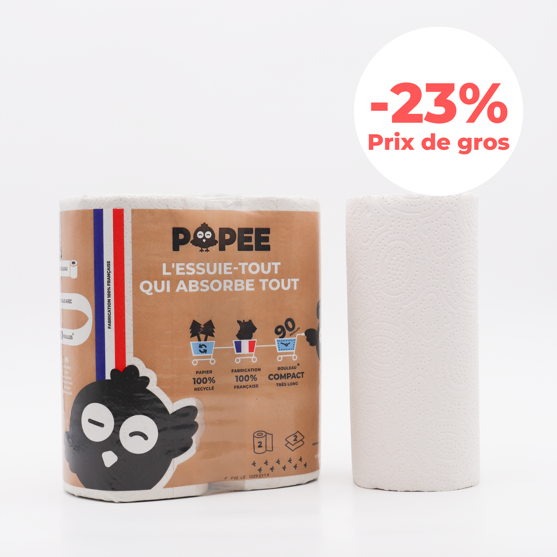 ESSUIE-TOUT ULTRA-ABSORBANT - Lot de 28 bobines