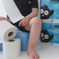 papier toilette peaux sensibles popee