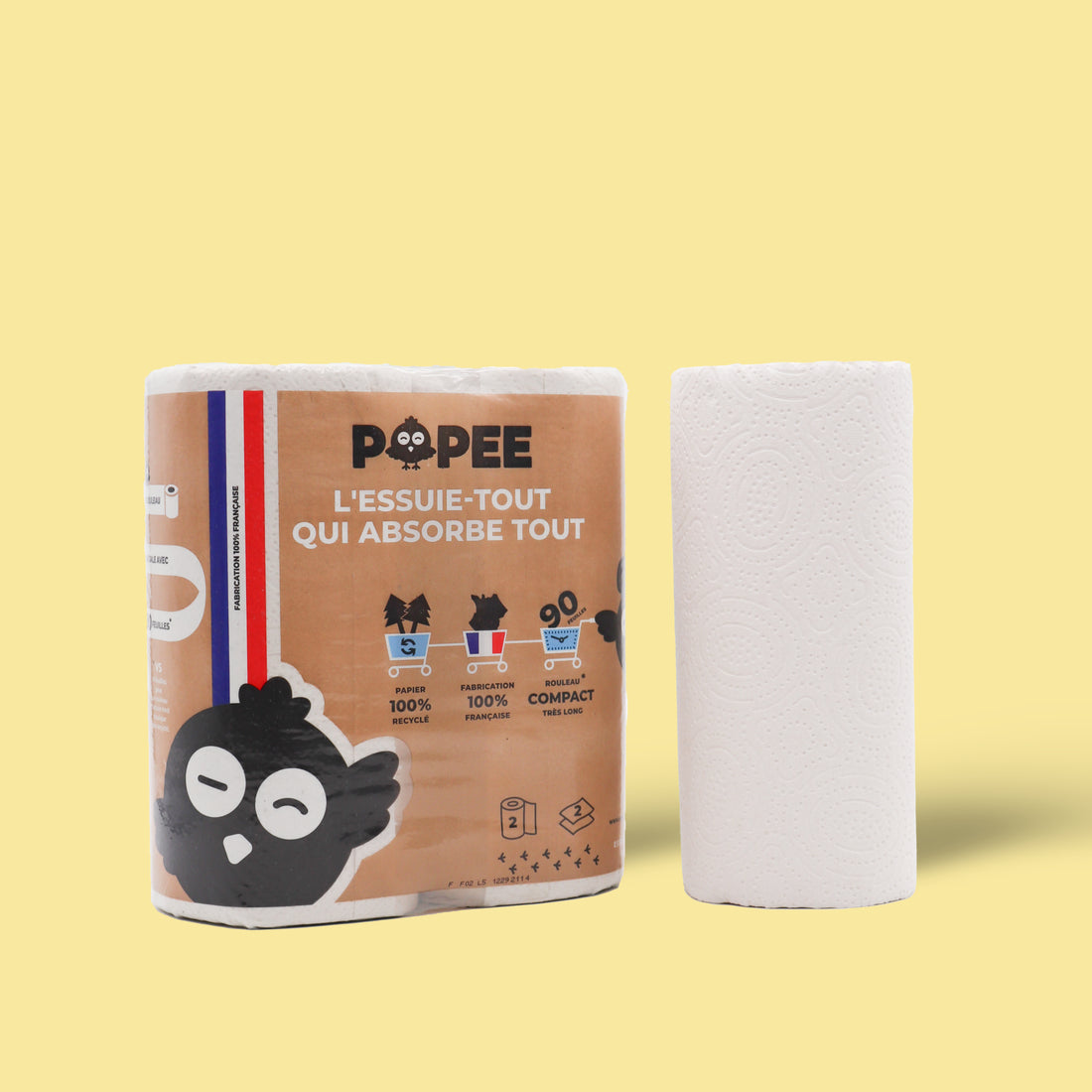 Homoyoyo Lot de 2 rouleaux de papier essuie-tout résistant pour emballage alimentaire frit Motif Noël Homoyoyo Lot de 2 rouleaux de papier essuie-tout résistant pour emballage alimentaire frit Motif Noël